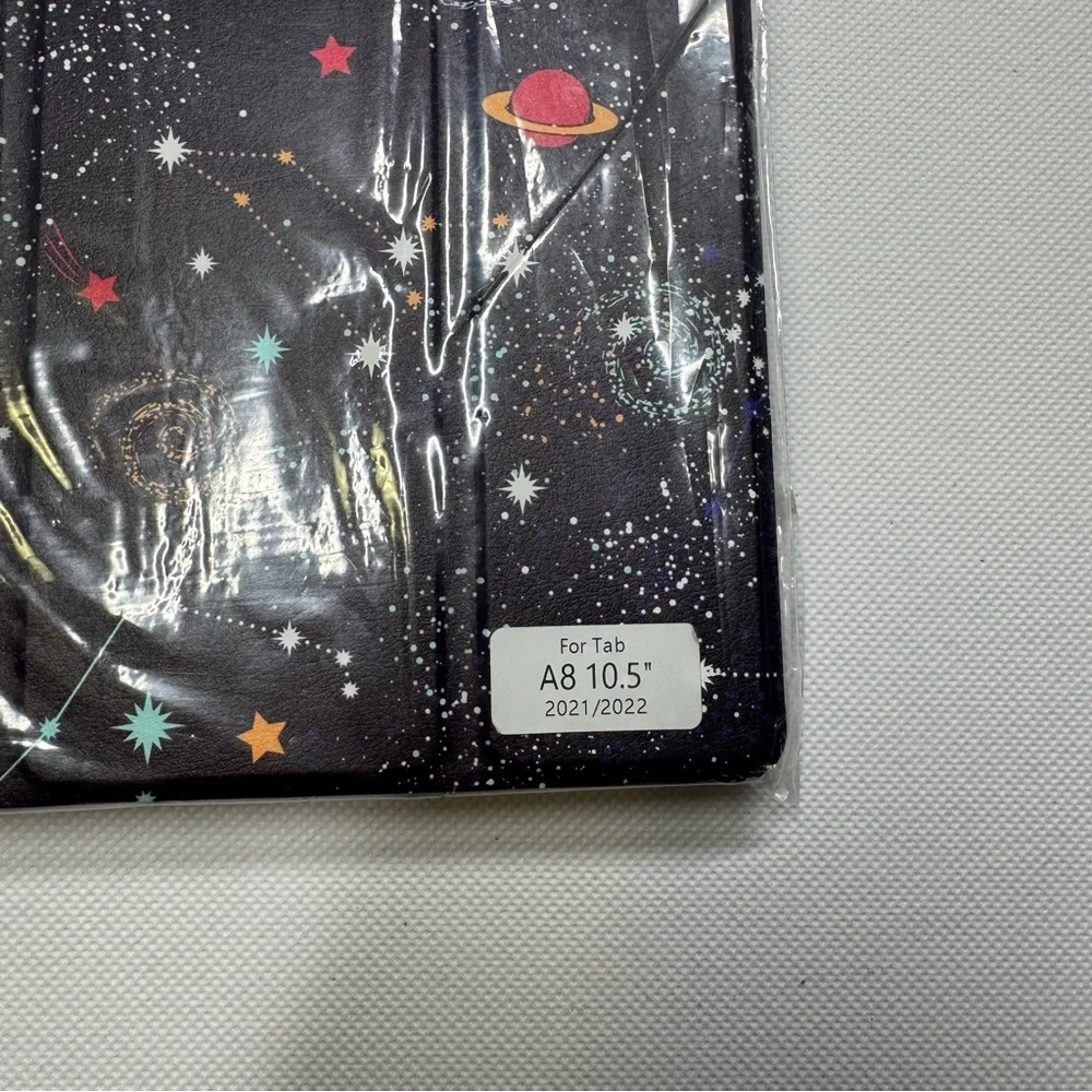 Starry Night Tablet Case with Auto Sleep/Wake For Samsung Galaxy A8 10.5”